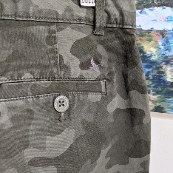 Eddie Bauer Boyfriend Slim Legend Wash Stretch Camouflage Long Pants - Picture 14 of 15